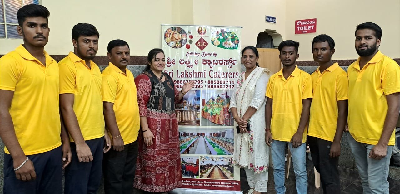 Sri Lakshmi Caterers professional catering team in Bangalore