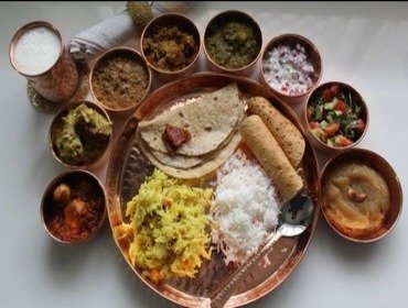 Pre-designed North and South Indian combo thali that keeps catering costs predictable