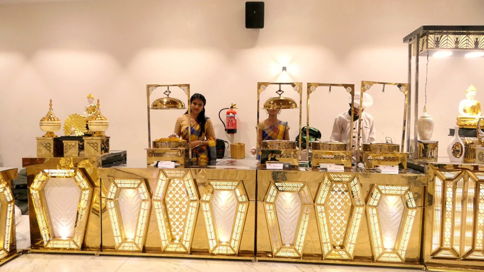 Premium Wedding Buffet Setup
