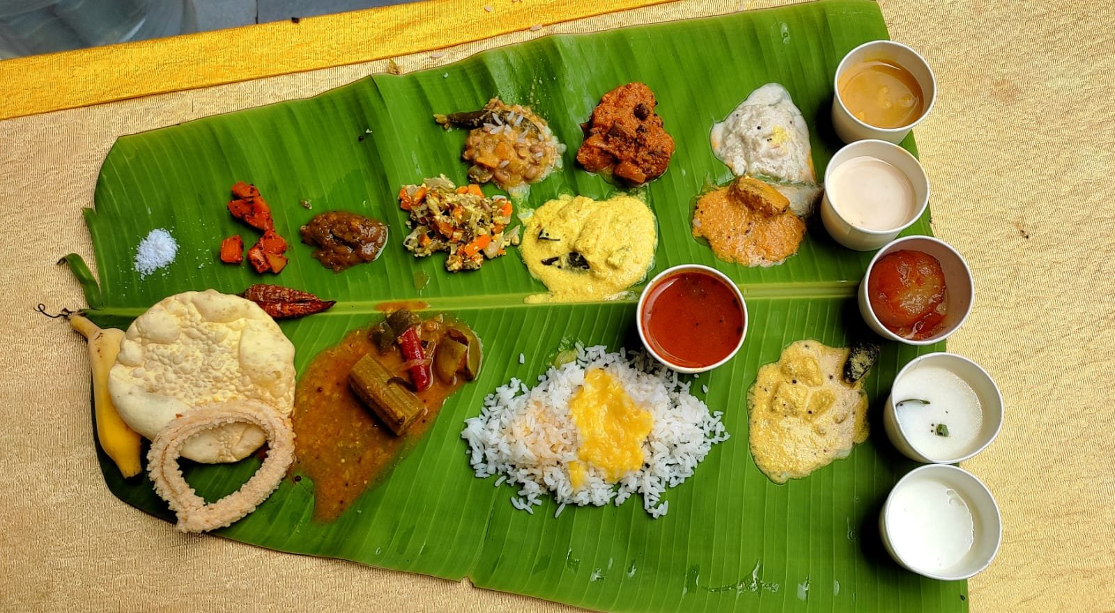 Kerala Sadya Dishes Explained