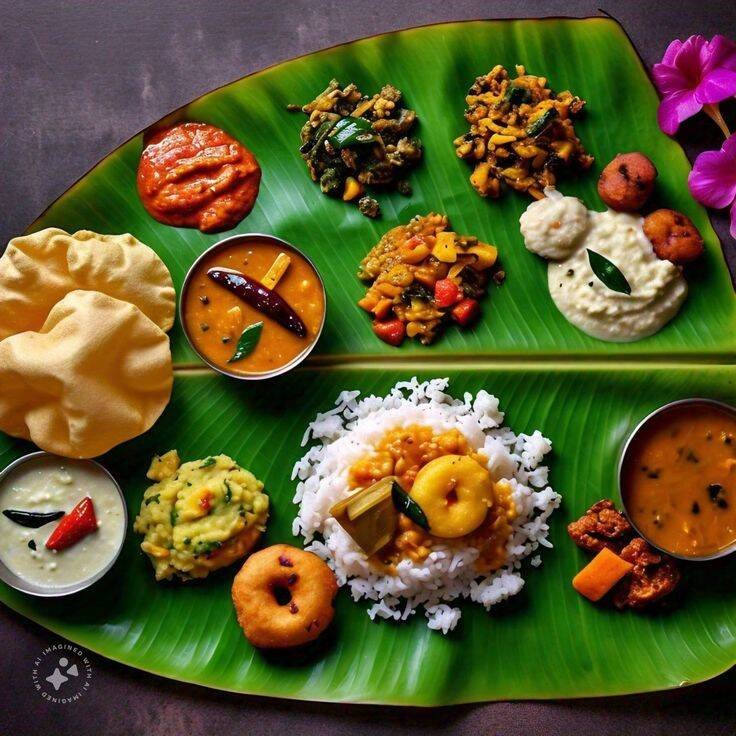 Pure Jain vegetarian thali without onion, garlic or root vegetables