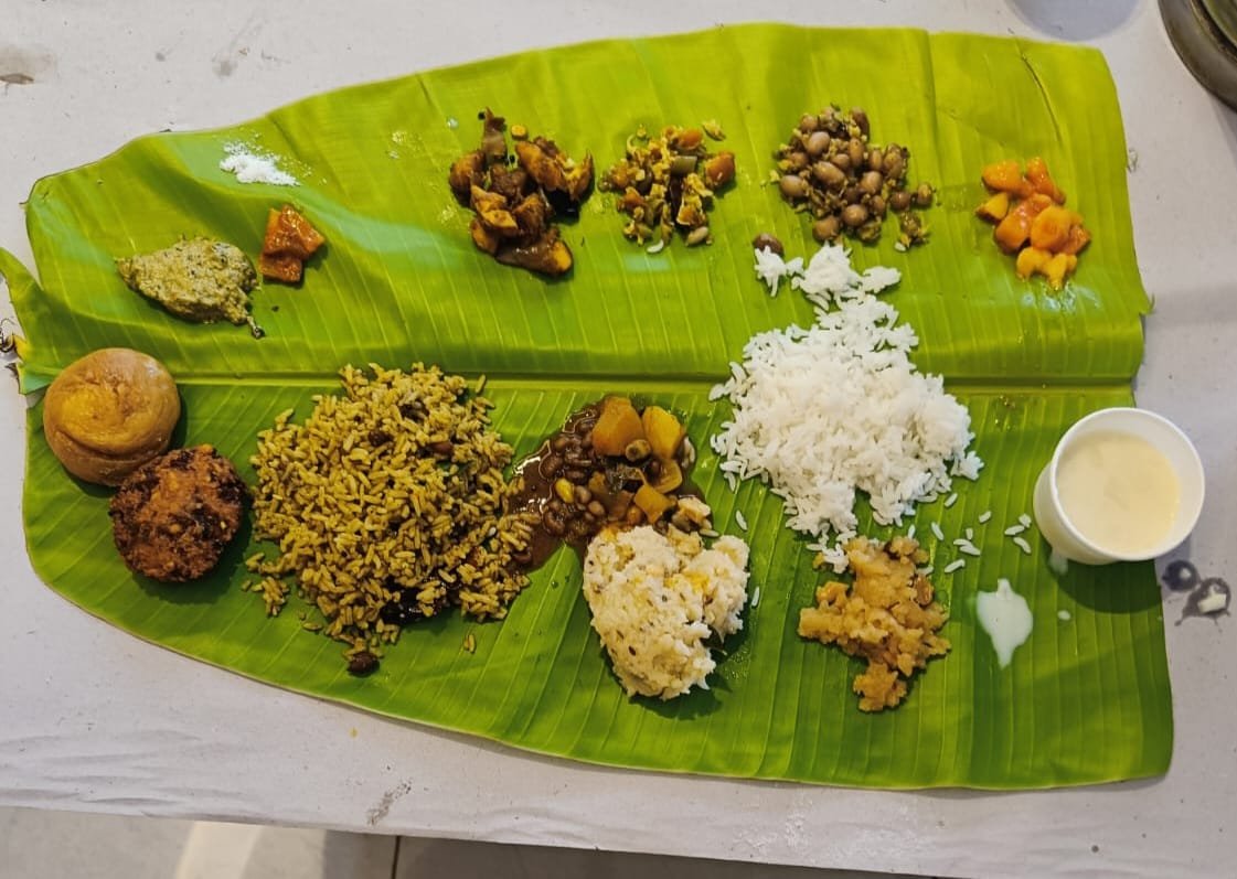 South Indian Banana Leaf Meal