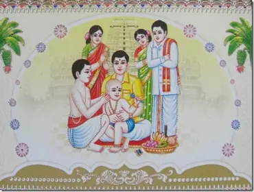 Ear piercing karnavedha ceremony catering in Bangalore